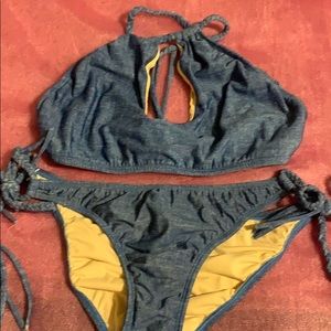 Blue bikini size medium